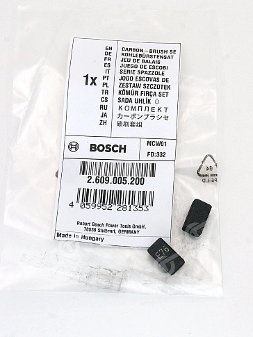 Угольные щетки к Bosch PWS 850-125