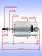 Двигатель к Bosch GDR 120-LI.