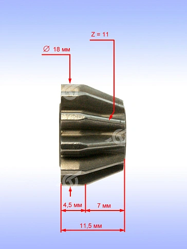 Шестерня к Bosch PWS 700-115.