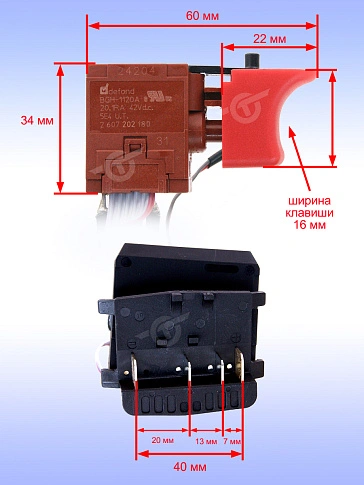 Электронный модуль к Bosch GDR 14,4 V-LI