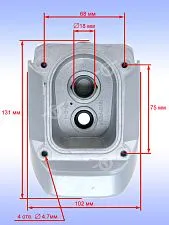 Корпус редуктора к Bosch GSH 5