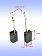 Угольные щетки к Bosch GWS 11-125 P