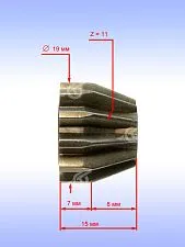 Шестерня к Bosch PWS 500.