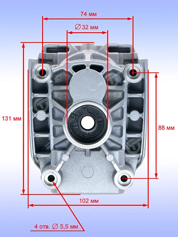 Корпус редуктора к Bosch TSH 5000