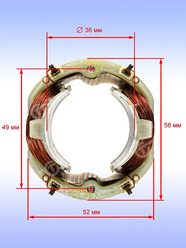 Статор к Bosch GSB 500 RE