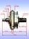 Фланец опорный к Bosch GWS 12-125 CIEPX