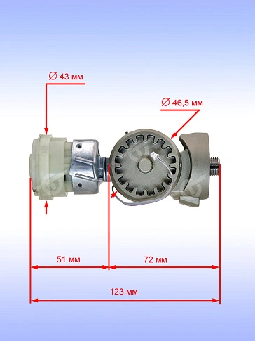 Редуктор к Bosch GWB 10,8 B-LI