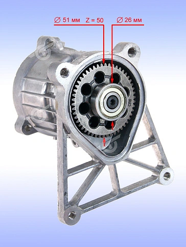 Коробка редуктора к Bosch UniversalAquatak 12