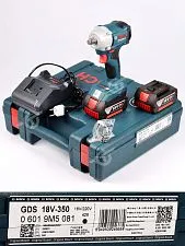Гайковерт ударный аккумуляторный Bosch GDS18V-350