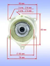 Коробка редуктора к Bosch EasyAquatak 110