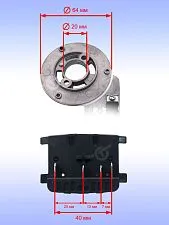 Электронный модуль к Bosch GBL 18V-120