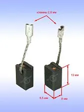 Угольные щетки к Bosch GWS 7-100 (комплект)