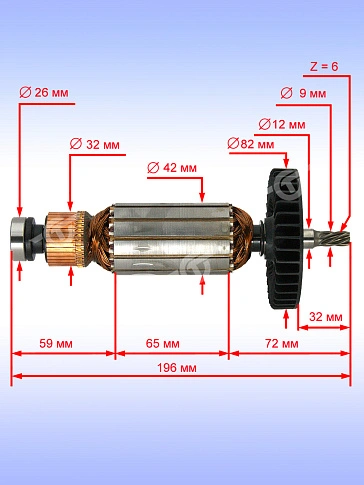 Ротор к Bosch GDB 180 WE