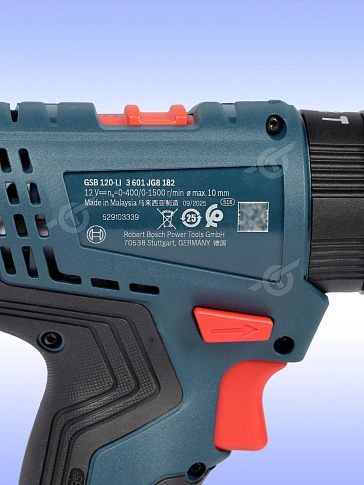 Дрель-шуруповерт аккумуляторная Bosch GSB120-LI