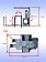 Щёткодержатель к Bosch GWS 580