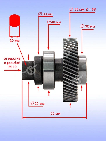 Шпиндельный узел к Bosch GCO 2000