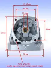 Корпус редуктора к Bosch GWS 180-LI