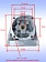 Корпус редуктора к Bosch GWS 180-LI