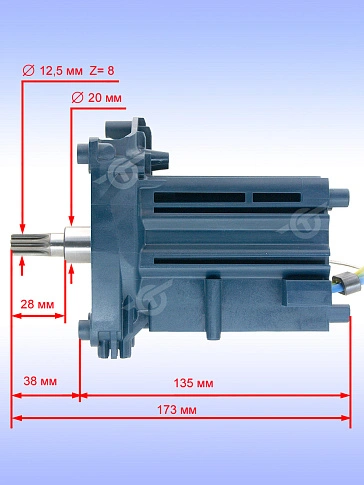 Двигатель к Bosch GBH 18V-45C