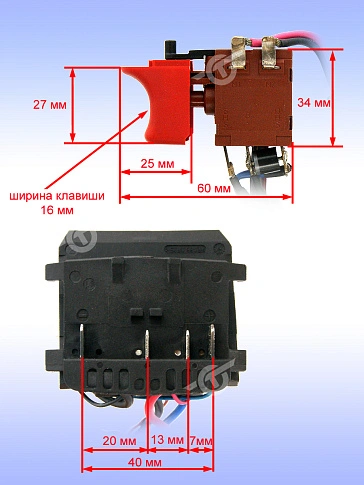 Электронный модуль к Bosch GSB 18V-LI