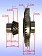 Коническая пара к Bosch GWS 21-180 H