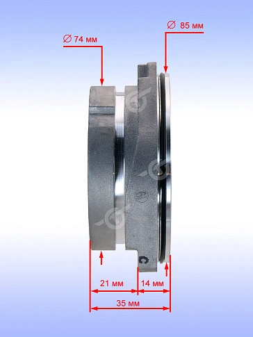 Опорный фланец к Bosch GWS 20-180 H
