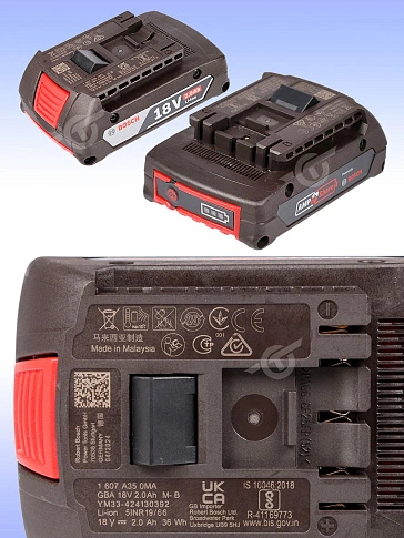 Дрель-шуруповерт аккумуляторная Bosch GSR 18V-50
