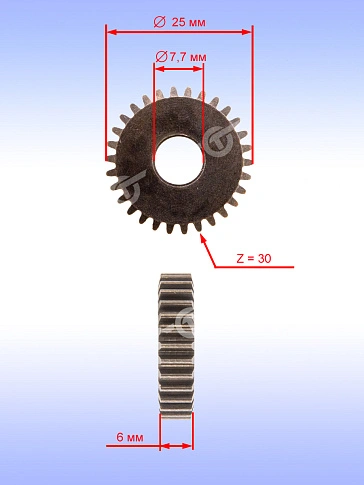 Шестерня к Bosch GBH 2-18 RE