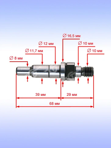 Шпиндель к Bosch GWS 18 V-LI