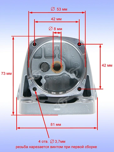 Корпус редуктора к Bosch GWS 15-125 CIEH