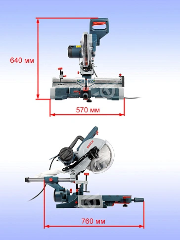 Торцовочная пила Bosch GCM 254 D