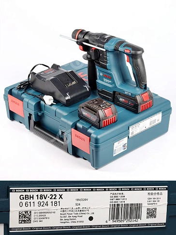 Перфоратор аккумуляторный Bosch GBH18V-22X