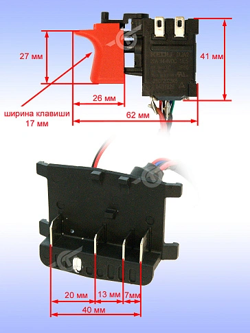 Электронный модуль к Bosch GSR 140-LI