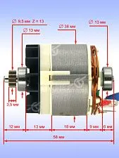 Двигатель к Bosch GSR 12V-EC