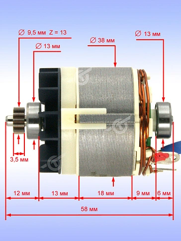 Двигатель к Bosch GSR 12V-EC