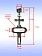 Штанга лобзика к Bosch GST 14.4 V-LI
