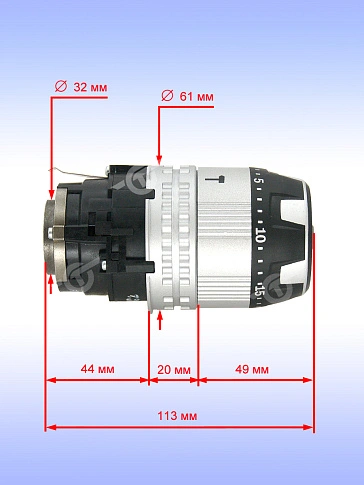 Редуктор к Bosch GSB 36 VE-2-LI