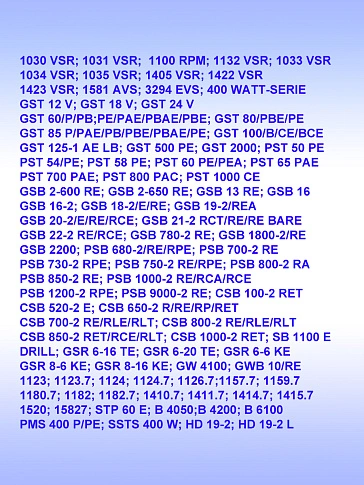 Кольцо к Bosch GBM 12 VE