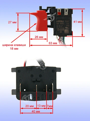 Электронный модуль к Bosch GSB 180-LI