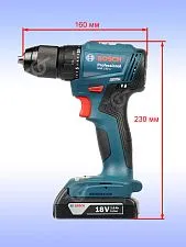 Дрель-шуруповерт аккумуляторная Bosch GSR 185-LI