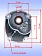 Корпус редуктора к Bosch GBM 1600 RE