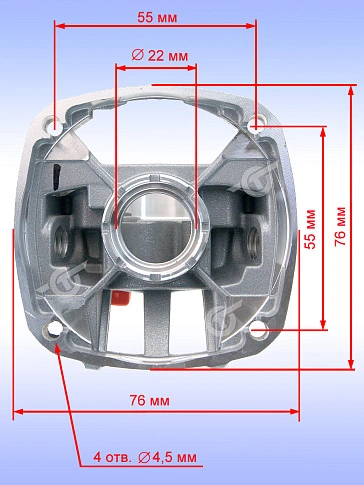 Корпус редуктора к Bosch GWS 9-100 S