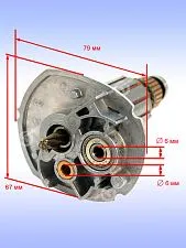 Ротор к Bosch GSR 6-25 TE