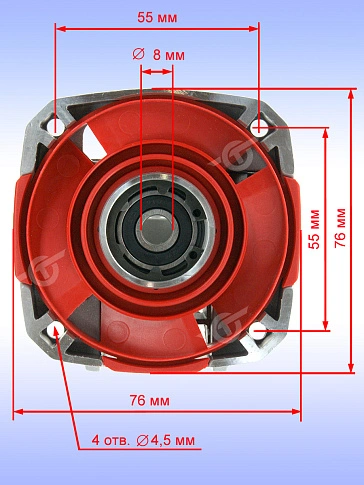 Корпус редуктора к Bosch GWS 15-125 CI