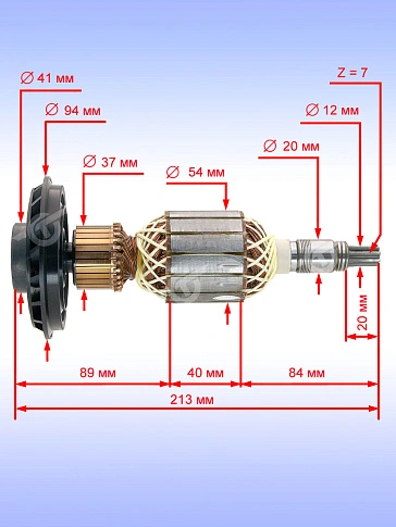 Ротор к Bosch GBH 11 DE