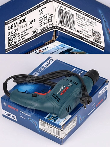 Дрель Bosch GBM400KL