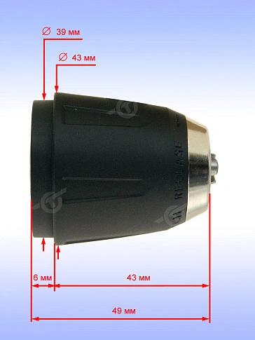 Патрон к Bosch PSR 10,8 LI