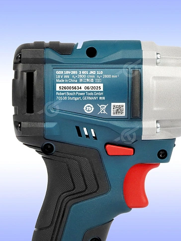 Гайковерт ударный аккумуляторный Bosch GDX18V-285