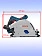 Циркулярная пила аккумуляторная Bosch GKT 18V-52 GC