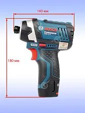 Дрель-шуруповерт аккумуляторная Bosch GDR 12-LI